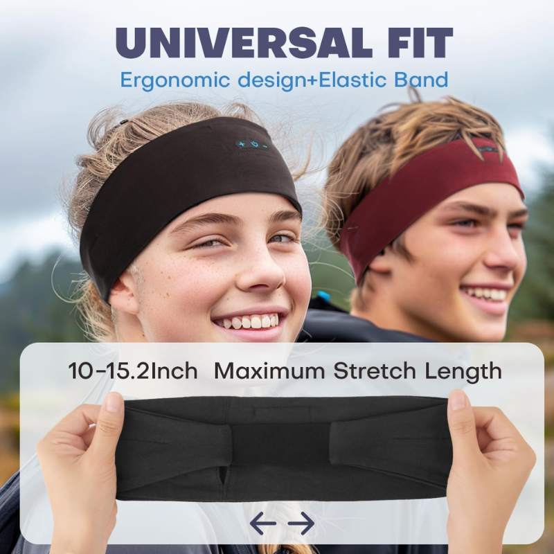 Bluetooth Sports Headband | Hands-Free Audio Comfort