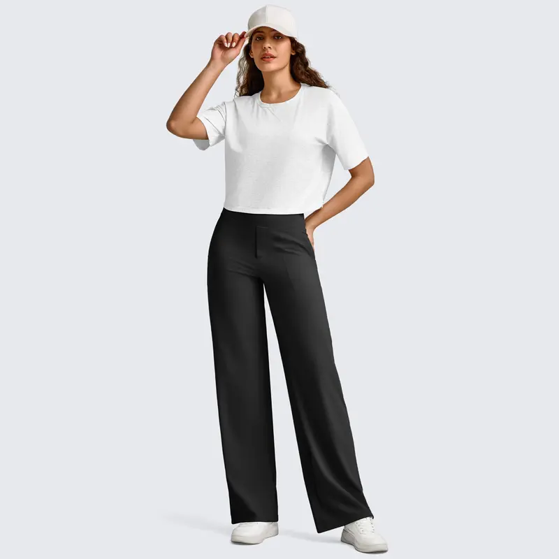 High-Waist Wide Leg Pants | Elegant Comfort Fit