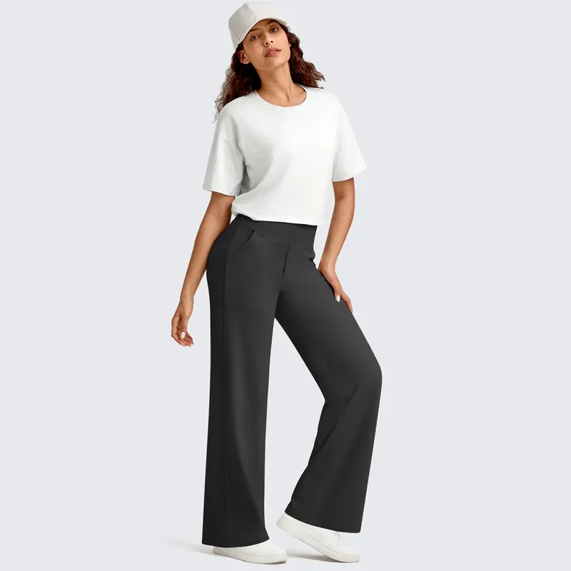 High-Waist Wide Leg Pants | Elegant Comfort Fit