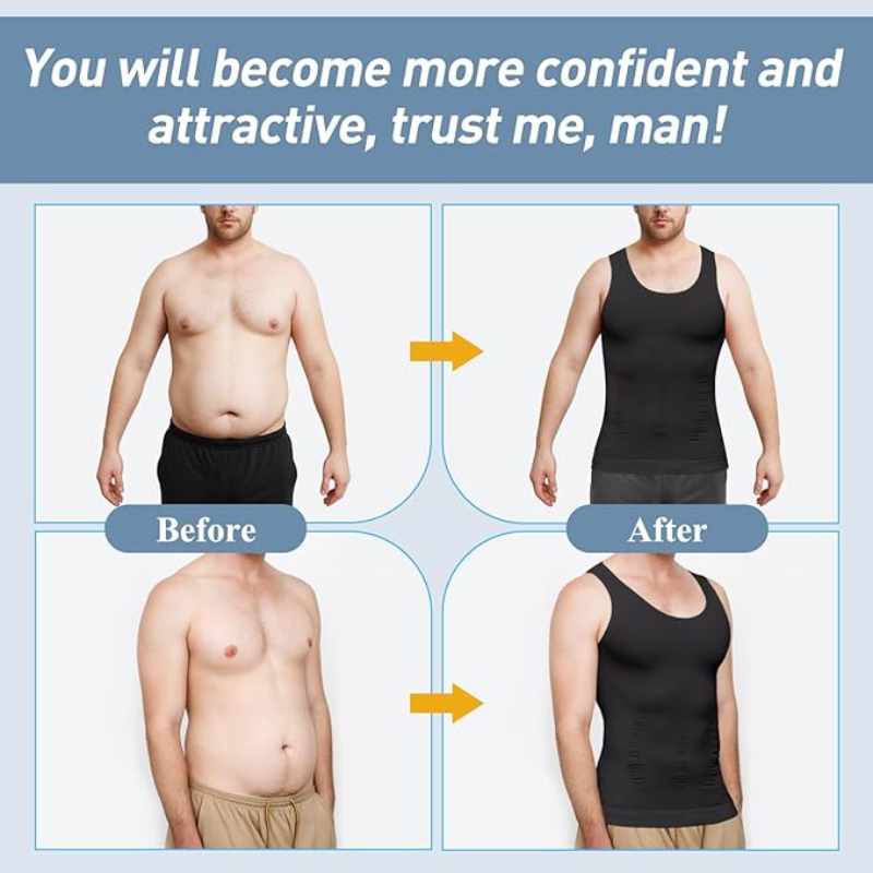 Men’s Compression Tank Top | Core Support Shapewear