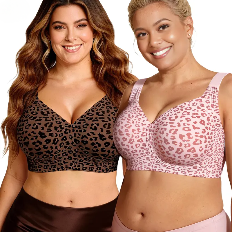 Seamless Jelly Support Bra | Wireless Lift & All-Day Comfort Bra