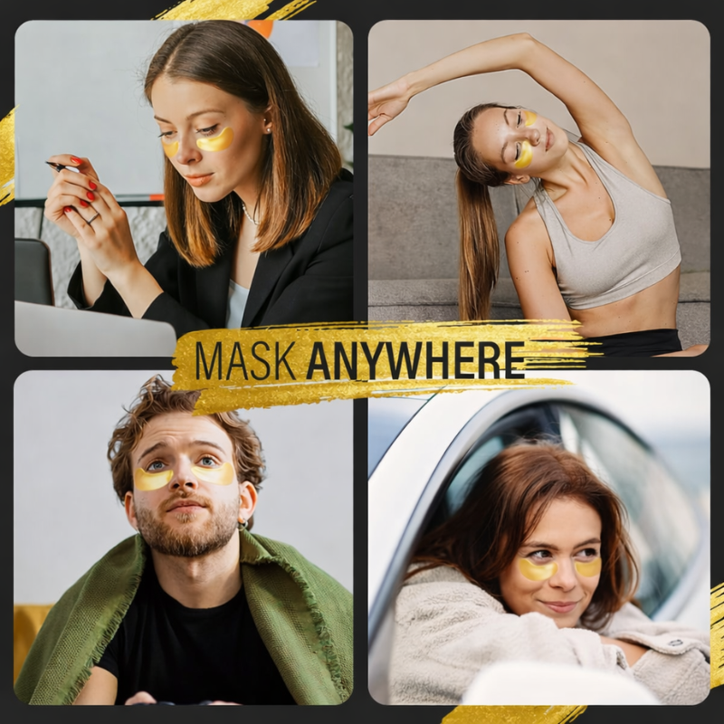 24k Gold – Eye Patches | Puffiness & Dark Circles