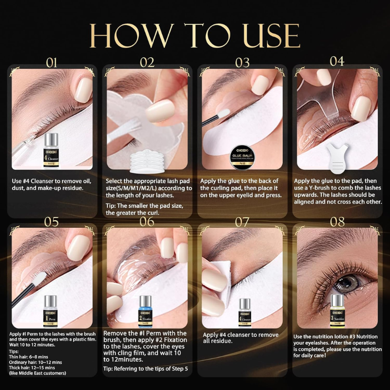 Maravelle – Lash & Brow Lift Kit | Fuller Lifted Brows