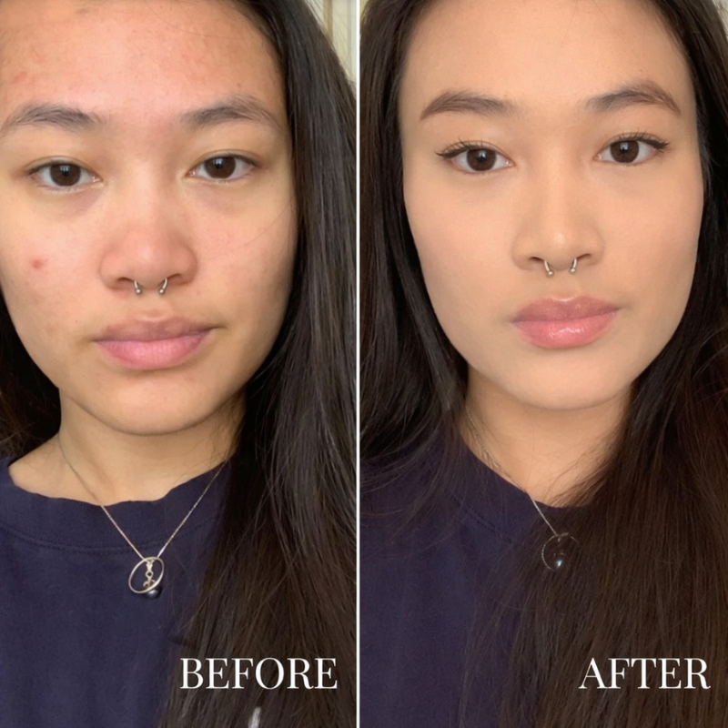 Maravelle – Color Correcting Concealer | Hydrating Undereye & Redness Corrector + Free Brush