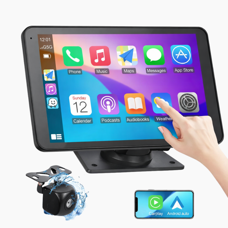 Wireless CarPlay Display | Smart Plug-In Upgrade for Iphone & Android