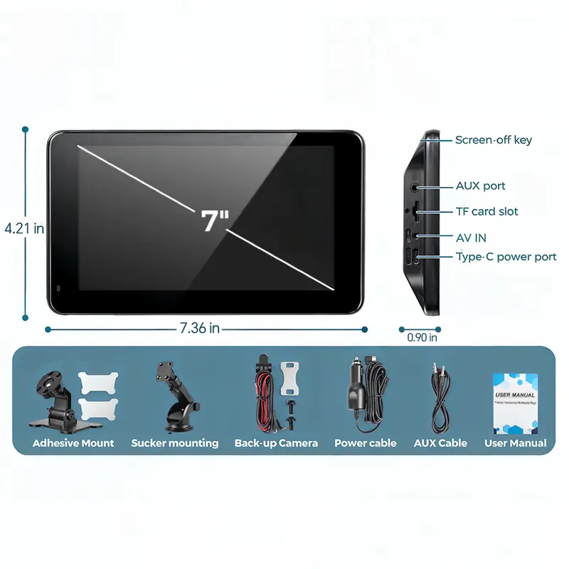 Wireless CarPlay Display | Smart Plug-In Upgrade for Iphone & Android