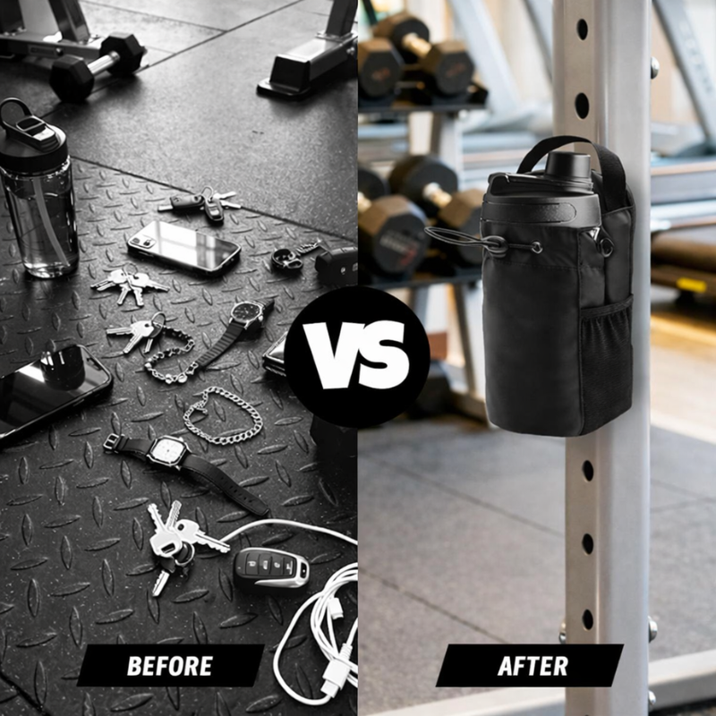 Magnetic Gym Bag | Elevated Rack Storage