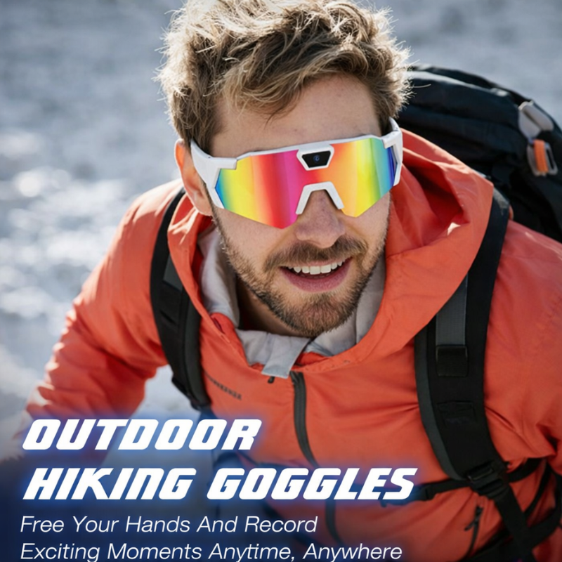HD Sports Camera Glasses | Hands-Free POV Recording