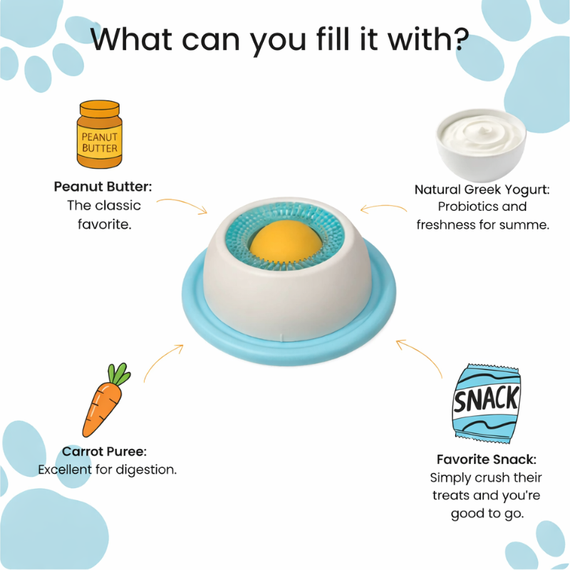 Interactive Treat Dispenser Ball | Calm & Mental Stimulation
