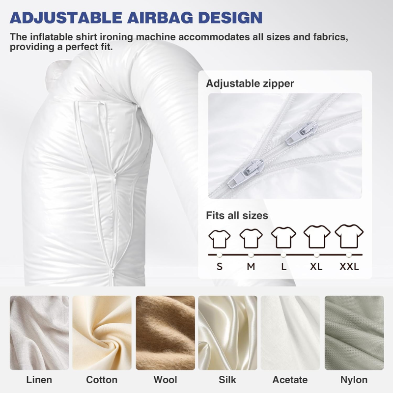 Automatic Garment Steamer Pro | Hands-Free Wrinkle Removal