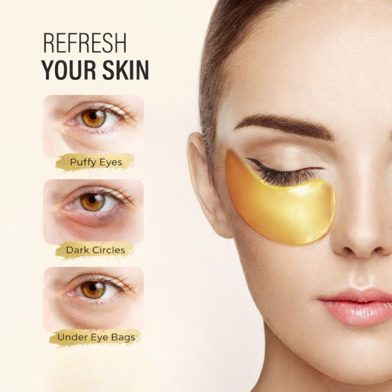 24k Gold – Eye Patches | Puffiness & Dark Circles