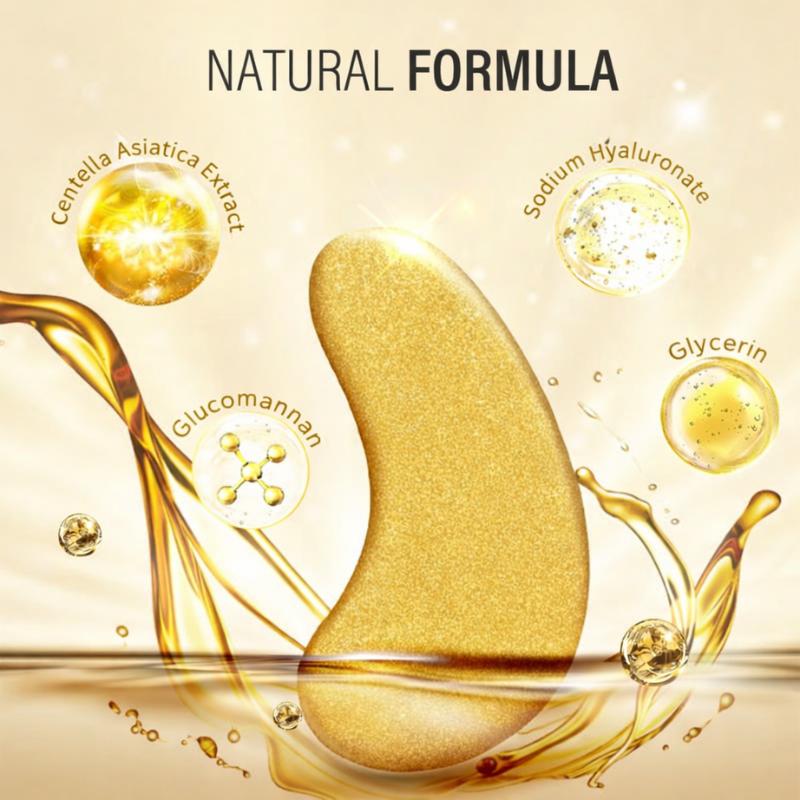 24k Gold – Eye Patches | Puffiness & Dark Circles