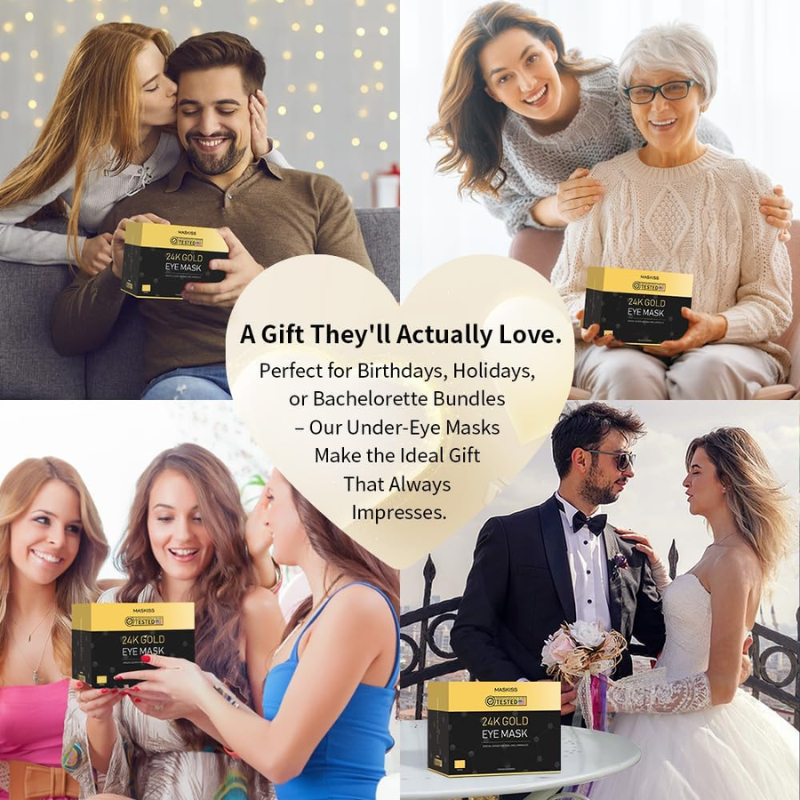 24k Gold – Eye Patches | Puffiness & Dark Circles