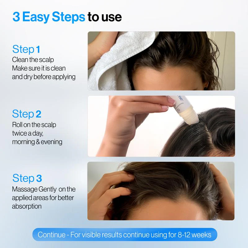 Bodywise - Hair Growth Roll-On | Fuller & Stronger Hair