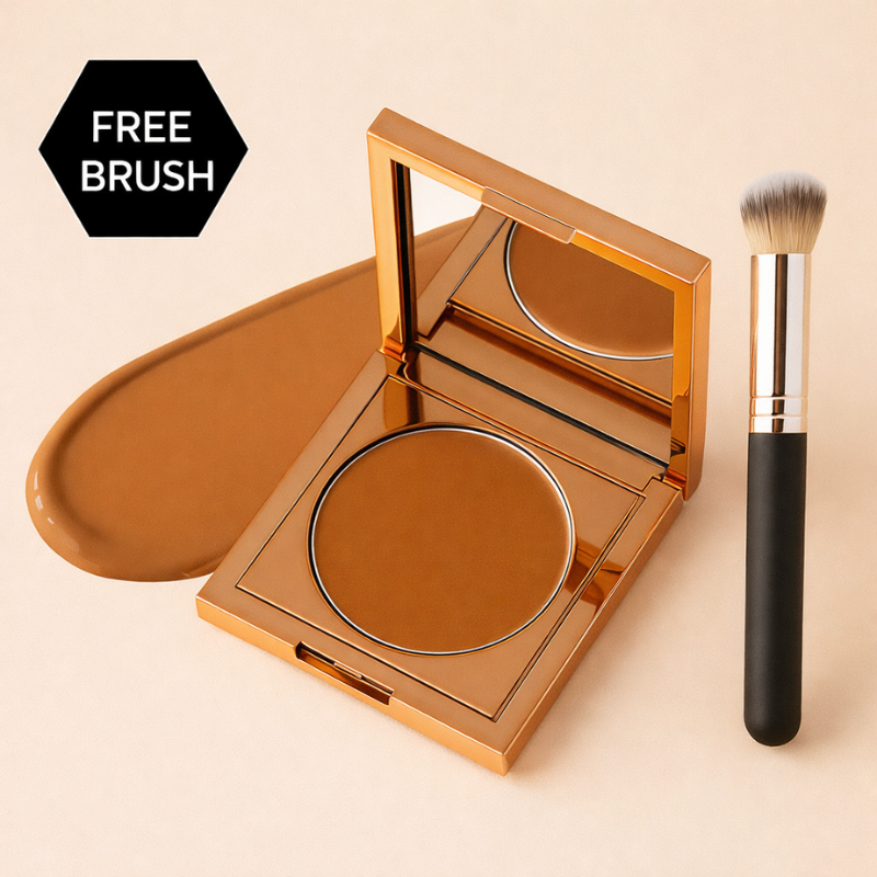 Maravelle – Color Correcting Concealer | Hydrating Undereye & Redness Corrector + Free Brush