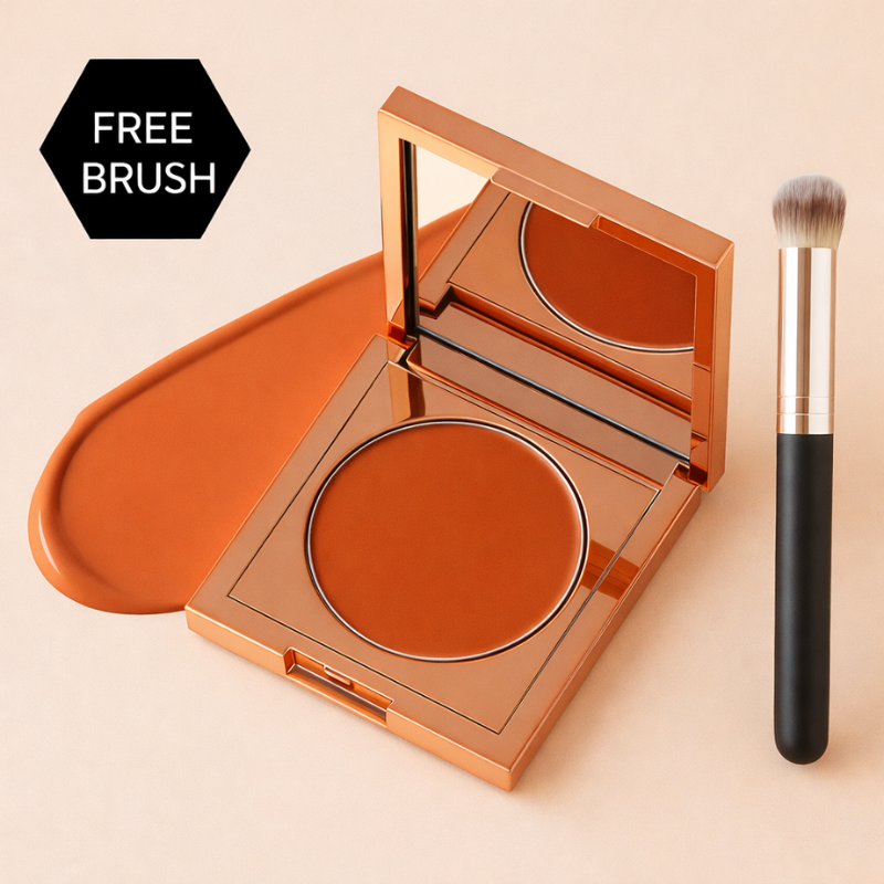 Maravelle – Color Correcting Concealer | Hydrating Undereye & Redness Corrector + Free Brush