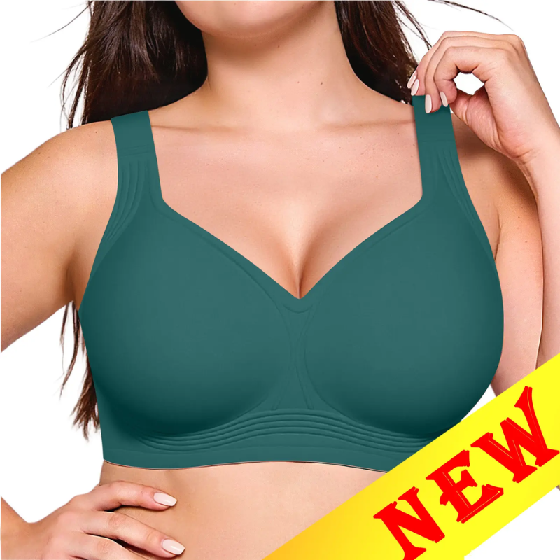 Seamless Jelly Support Bra | Wireless Lift & All-Day Comfort Bra