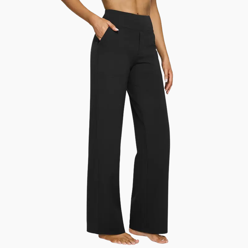High-Waist Wide Leg Pants | Elegant Comfort Fit