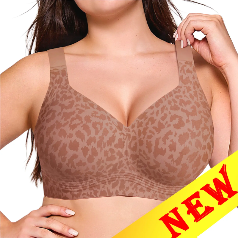 Seamless Jelly Support Bra | Wireless Lift & All-Day Comfort Bra