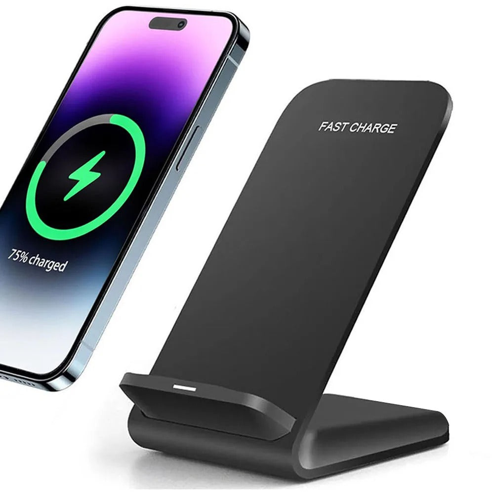 Fast Charge Wireless Stand | Minimal Desk Phone Charger