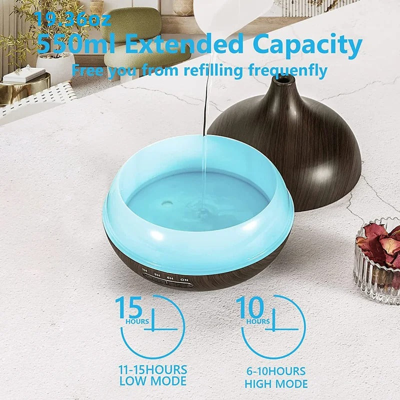 Aroma Wood Diffuser | Ambient Home Fragrance