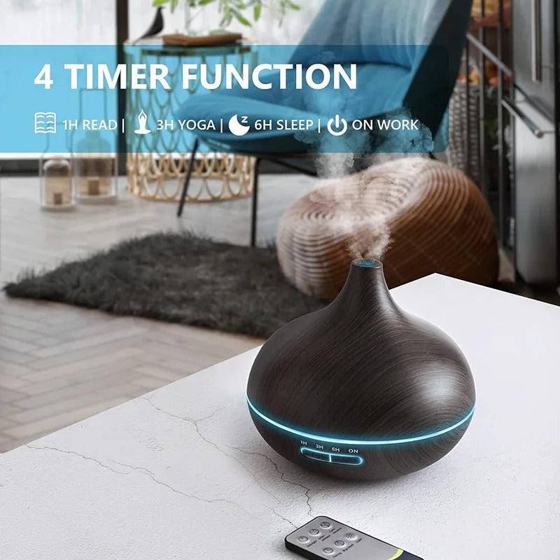 Aroma Wood Diffuser | Ambient Home Fragrance