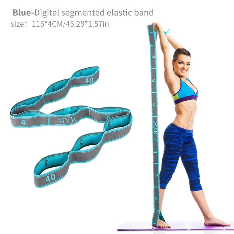 Flexibility Stretch Band | Full-Body Yoga & Pilates Training Aid